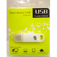 USB 2.0 3.0 flash drive for instant data transfer and storage, 16 GB