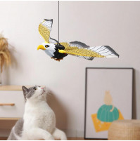 Interaktīva piekarama rotaļlieta Lidojošais Putns, kaķiem, bērniem, pieaugušiem