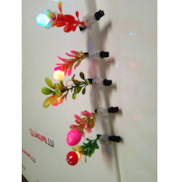 LED flower hair clip