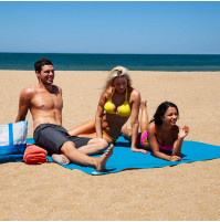 Волшебное противопесочное пляжное полотенце покрывало Sand Free Mat