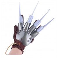 Freddy Krueger Glove with nails knives, Nightmare on Elm Street - Halloween costume, party