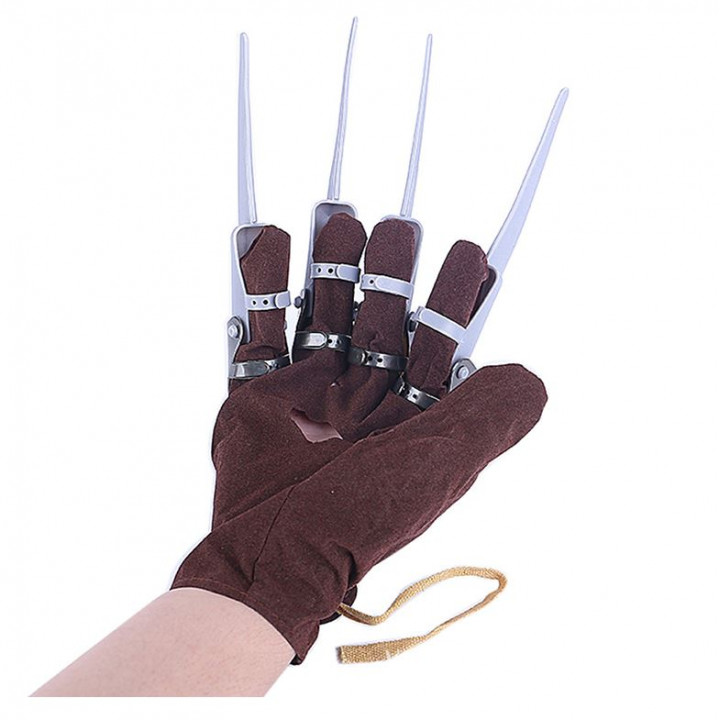 Freddy Krueger Glove with nails knives, Nightmare on Elm Street - Halloween  costume, party - . Gift Ideas