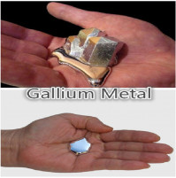Liquid metal Gallium for various DIY crafts and figures