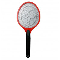 Tennis racket Mosquito Swatter Fly Zapper, Powerful battery electric fly swatter with built-in flashlight