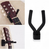 Ergonomically adjustable wall mount for electric or acoustic guitar