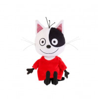 Mīkstā rotaļlieta kaķis multi pulti no multfilmas Trīs kaķi - Goņa