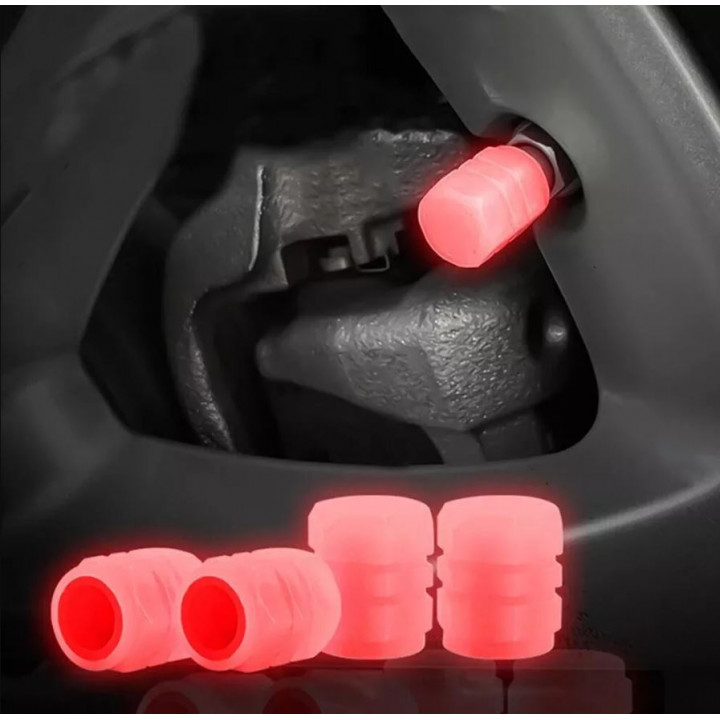 Luminous wheel nipple caps for car, bike, motorcycle
