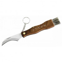 Gift for mushroom pickers, folding mushroom knife with a special cleaning brush