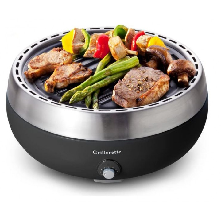Portable Safe Smokeless Table Grill for Outdoors, Fishing, Hunting, Home use - Grilette Pro