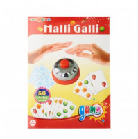 Educational board game on the reaction of Halli Galli - click on the bell first