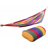 Hiking Hanging Compact Hammock Made of Natural Material, with Travel Bag, Leisure, Garden, Relaxation, Camping