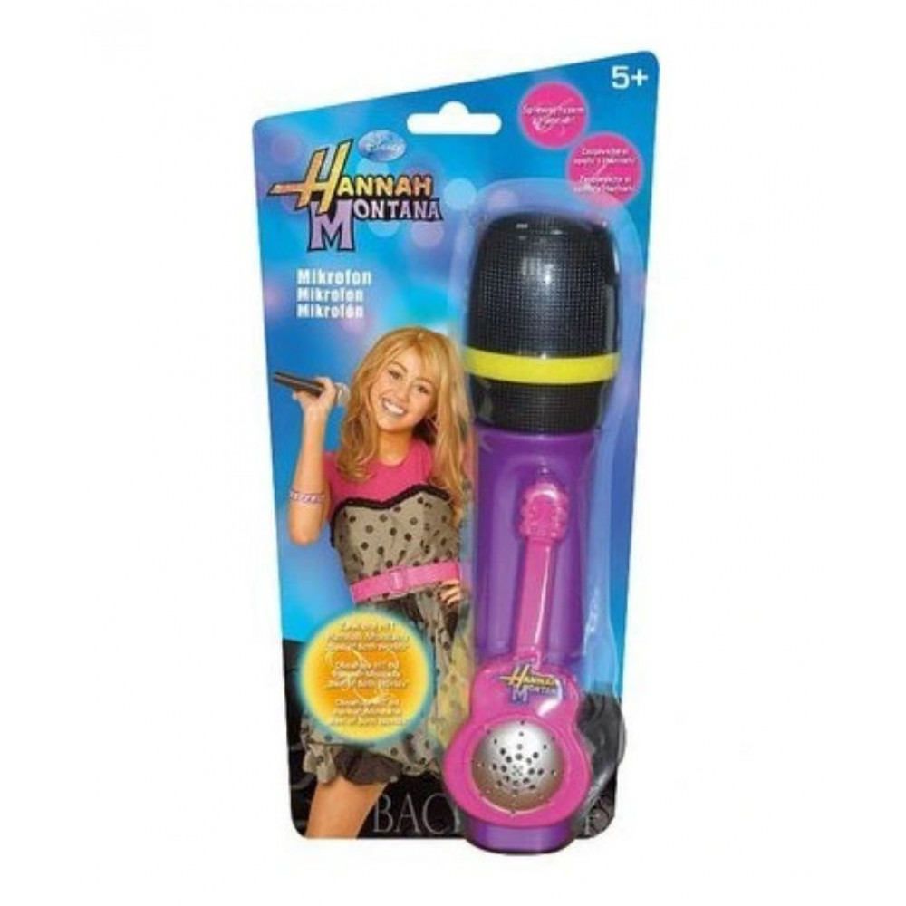 Детский портативный караоке микрофон Ханна Монтана Hannah Montana