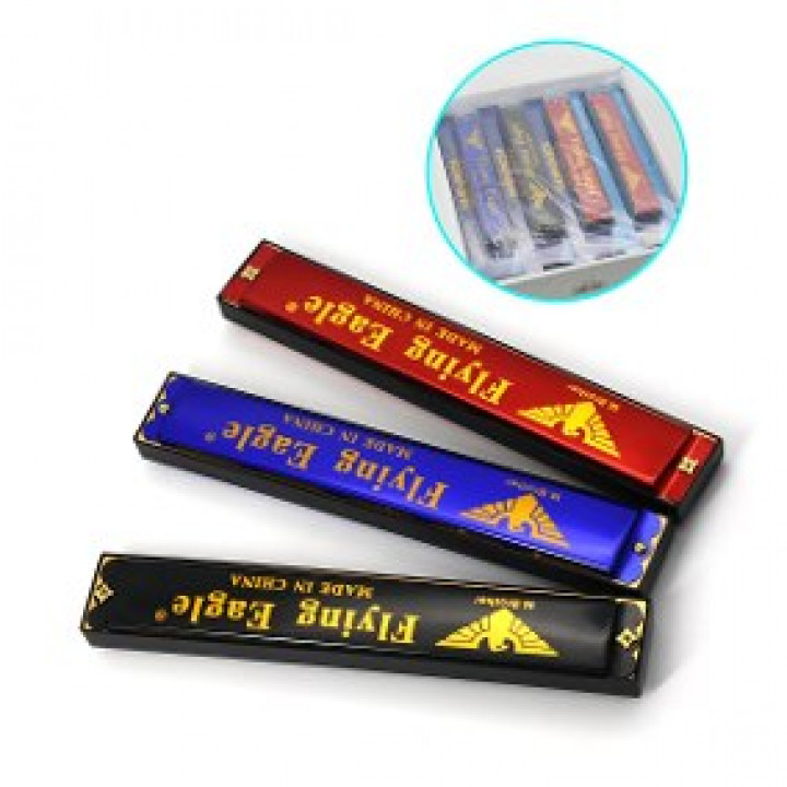A gift for a child or adult, a real professional harmonica