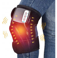 Vibrating heating knee / elbow pad to relieve swelling and warm joints