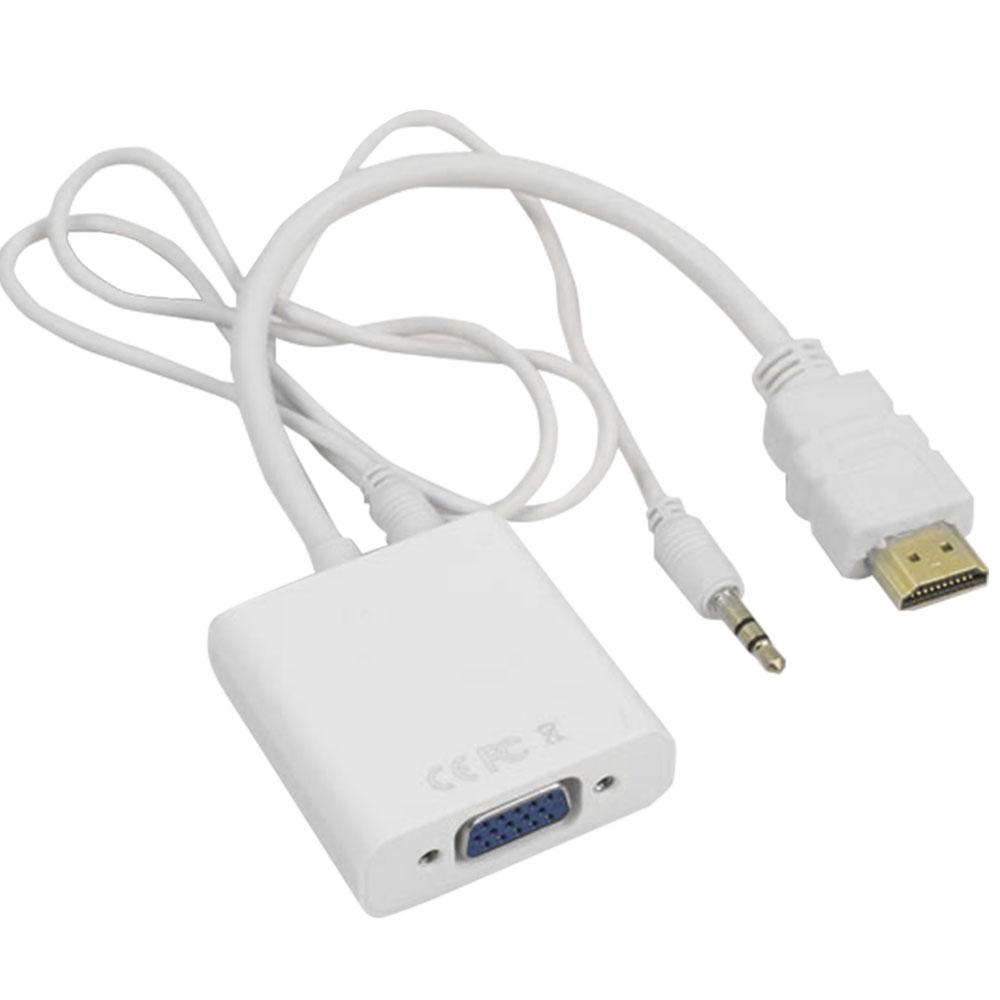 HDMI female adapter to VGA male adapter cable