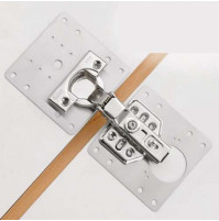 Metal Plates for Repairing Laminated Furniture, Hinge Seats