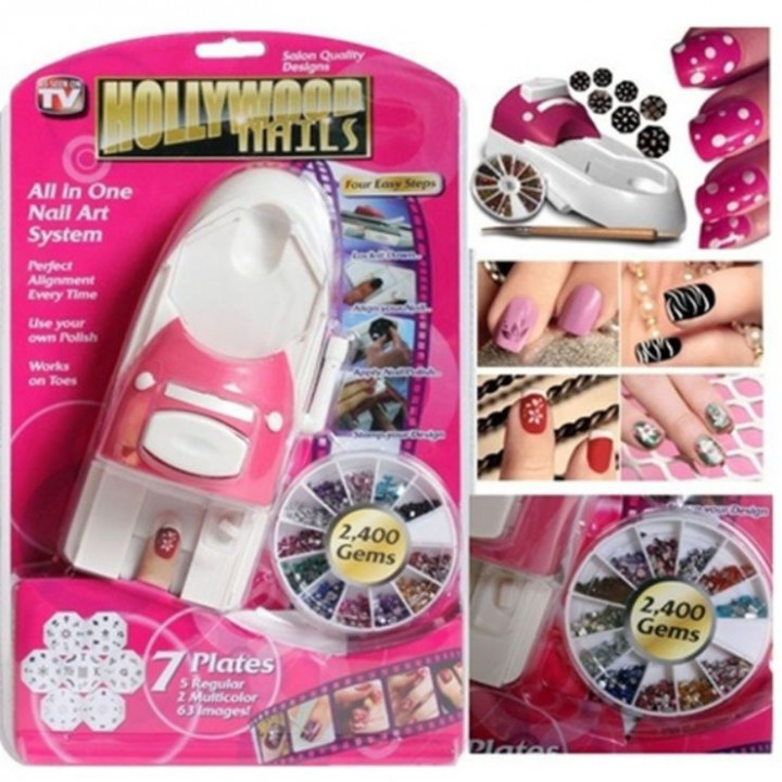 Hollywood Nails home manicure kit - . Gift Ideas