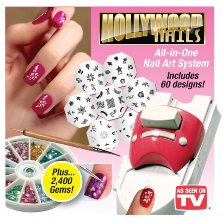 Hollywood Nails home manicure kit - . Gift Ideas