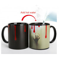 Mug that changes color "Horror from Hell"