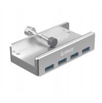 Stylish aluminum USB 3.0 hub for 4 ports
