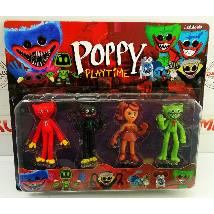 Poppy Playtime - Smiling Huggy Wuggy 5 inch Action Figure (Series 1) 