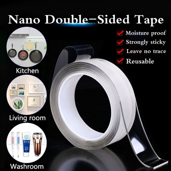 Ivy Grip Nano Tape - Reusable and Washable Double-Sided Tape