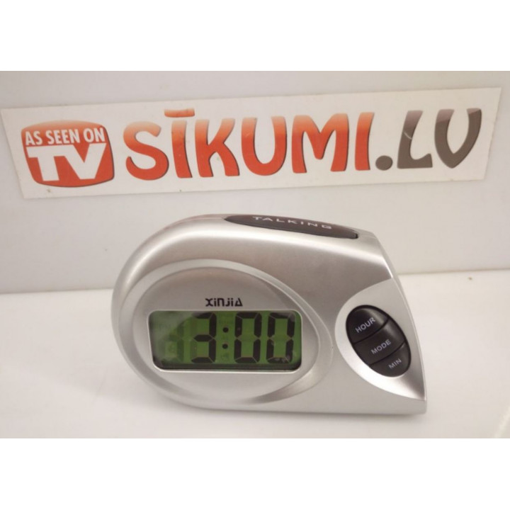 Xinjia Electronic Desktop Speaking Russian Clock for Elderly and Visually Impaired People
