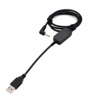 DC plug power cable 3.5 mm for navigator, DVR, smart mirror, USB 5V to DC 12V converter