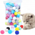 Safe Cat Toy, Plush Ball for Cats and Kittens