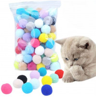 Safe Cat Toy, Plush Ball for Cats and Kittens