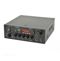 Compact home digital speaker amplifier AV:Link KAD2-BT, 3 stereo inputs, 220V, 110W