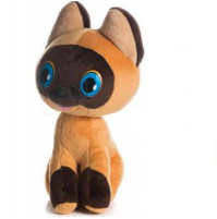 Soft, plush, childrens toy from the famous cartoon Kitten Gav, with a voice module