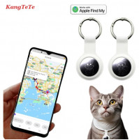 Портативный компактный GPS Bluetooth трекер аир тэг air tag для домашних животных, автомобиля, мотоцикла, ключей