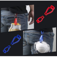 Universal Holder, Clip for Work Gloves on the Belt