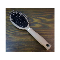 Classic comfortable comb, hair brush with safe teeth, soft spring base