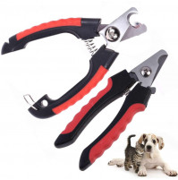 Nail scissors for pets with length adjuster