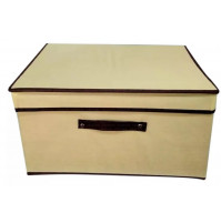 Ergonomic folding box storage organizer, optimize closet space