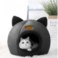 Soft, Plush, Stylish House with Ears for Cats, Small Dogs