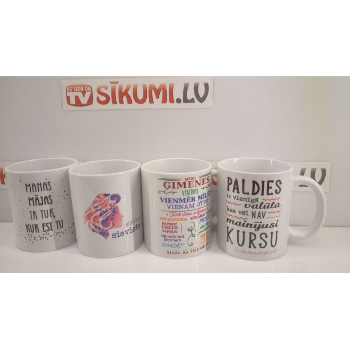 Mugs with cool inscriptions - girlfriend, friend, woman, man