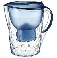 Filter - a jug for water purification with a display showing the amount of harmful substances