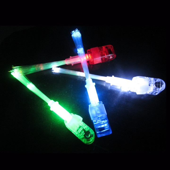 Glowing Lasers Laser Finger Beams