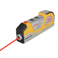 Строительный мультитул - лазерный и жидкостный уровень, рулетка, линейка, для удобной разметки Laser Level Pro 3