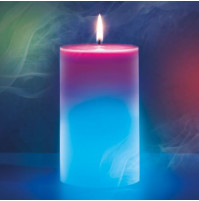 Dekoratīvā burvju vaska LED svece, kas maina krāsu, hameleons Candled Magic, mājas dekorēšanai, dāvanām