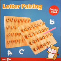 Childrens board game for learning the spelling of the alphabet - Letter Pairing