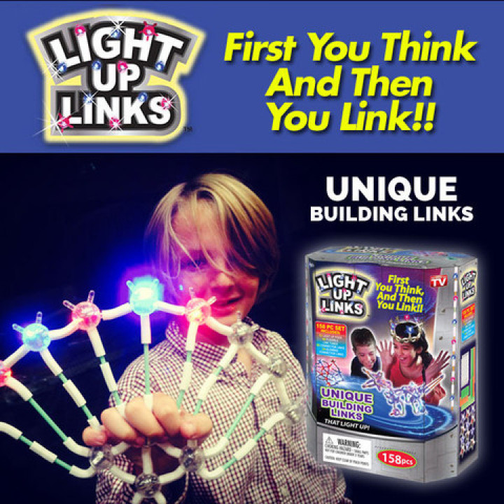 Glowing constructor Light Up Links Sikumi.lv. Gift Ideas