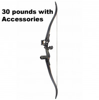 Professional reinforced 50 lbs bow for hunting, hobby, Archery Tag
