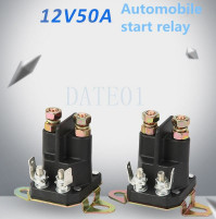 12V 50A Magnetic Start Relay Solenoid Switch for Lawn Mower Motor Mini Garden Tractor Murray, Toyokawa, Xingtai, Hellfer