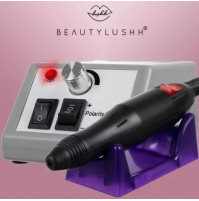 Professional table cutter, Beautylushh milling machine with diamond attachments, for manicure, pedicure, 20000 rpm