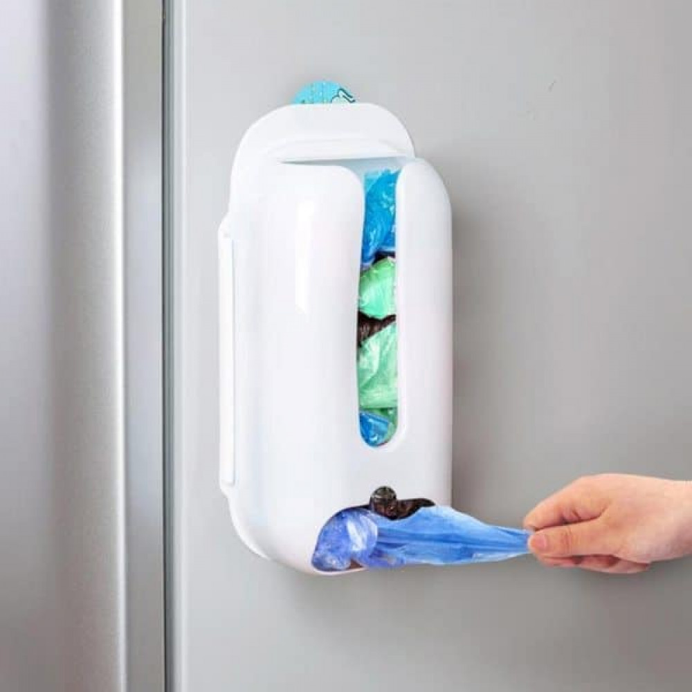 Wall organizer for storing bags