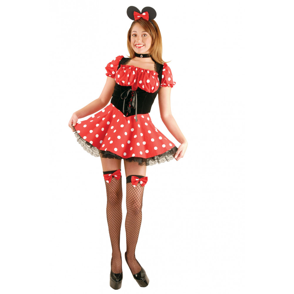 Minney-Mouse - kostīma ideja Helovīnam vai vecmeitu ballītēm